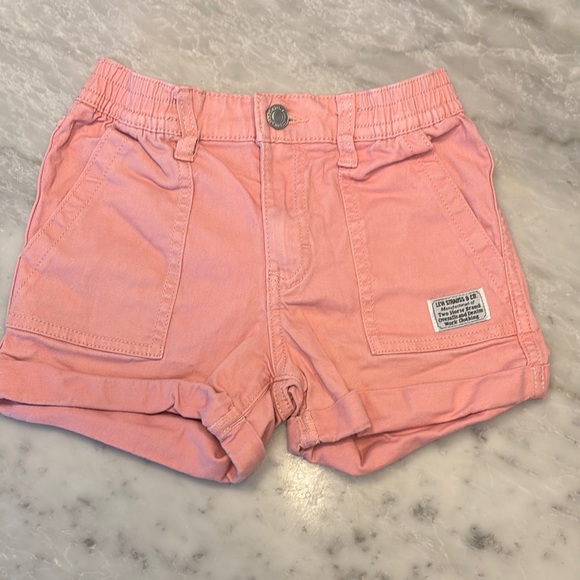 GAP Pink Casual Shorts with Cuffed Hem - Picture 1 of 3